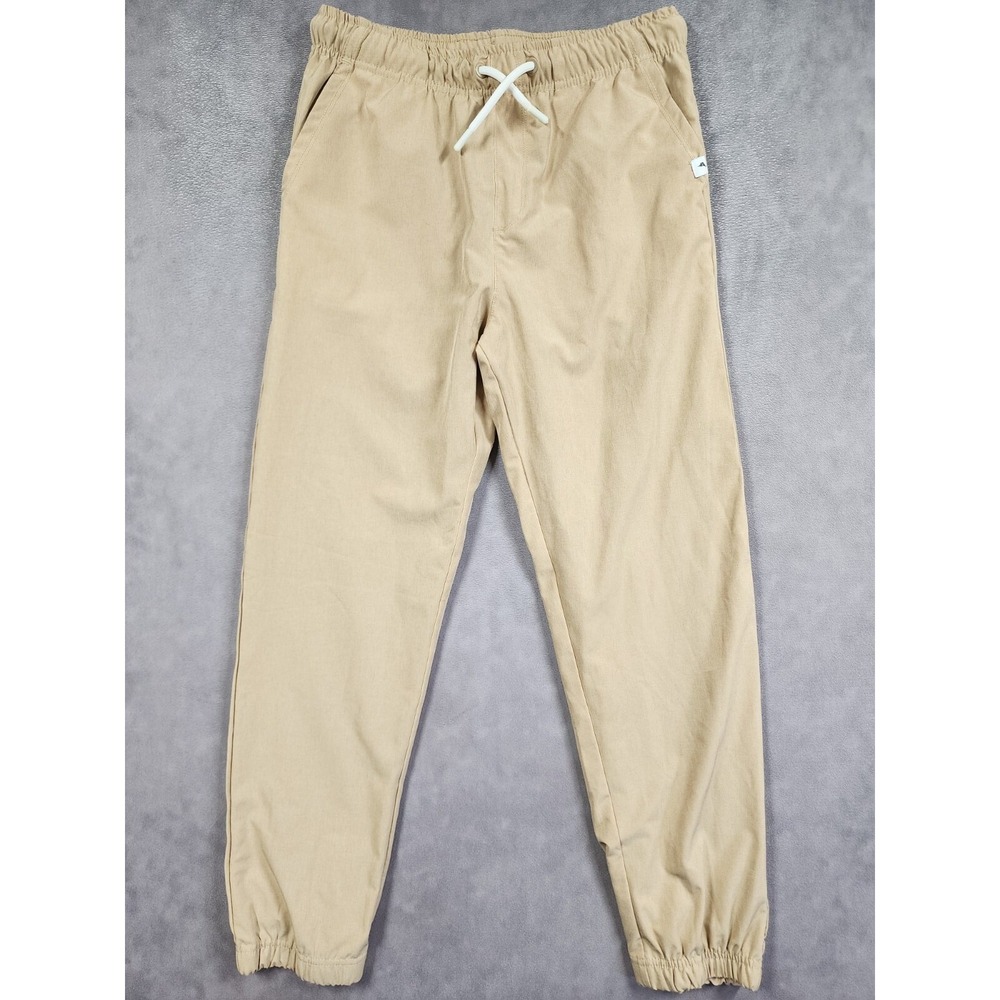 Tommy Bahama Jogger Stretch Drawstring Pants Casual Beach Boys Large Khaki
